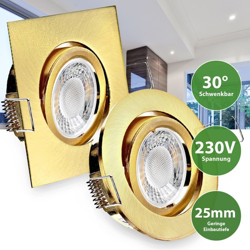 Led spot gold - led,