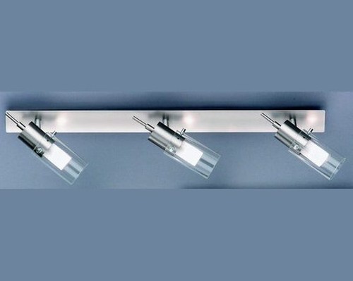 Leiste nickel matt mit glas - matt,