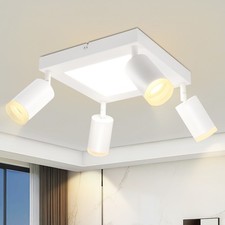 LED Deckenstrahler Weiß Eckig