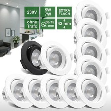 LED Einbaustrahler Decken