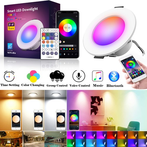 Led einbaustrahler rgb cw - led, rgb+ww+cw