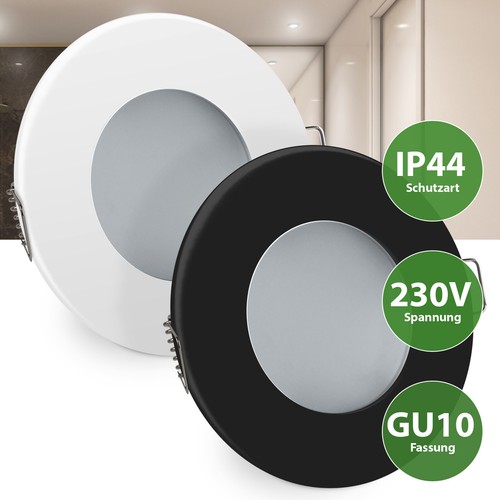 Led einbaustrahler 230v gu10 - einbaustrahler,