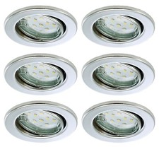 6x Einbaustrahler