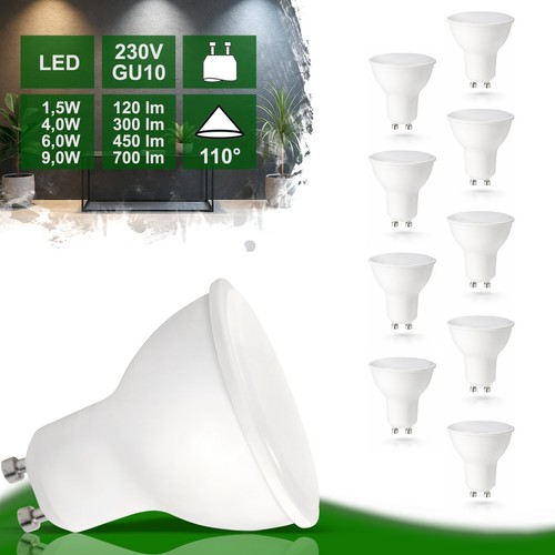 Led gu10 leuchtmittel - 1,5w, 4w
